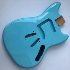 Mustang Electric Guitar Body Blue