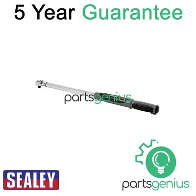 Sealey Premier Digitaler Drehmomentschlüssel mit Winkelfunktion 1/2'' Vierkantantrieb 30-340Nm