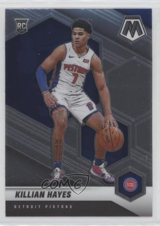 2020-21 Panini Mosaic Rookie Killian Hayes #222 Rookie RC 09wc
