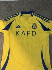 Al Nassr Ronaldo Jersey 2024/25 Cristiano Ronaldo Soccer Shirt Men's Yellow