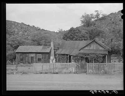 Paradise Arizona 1940 Residence Post Office Mining Town Fruit Section