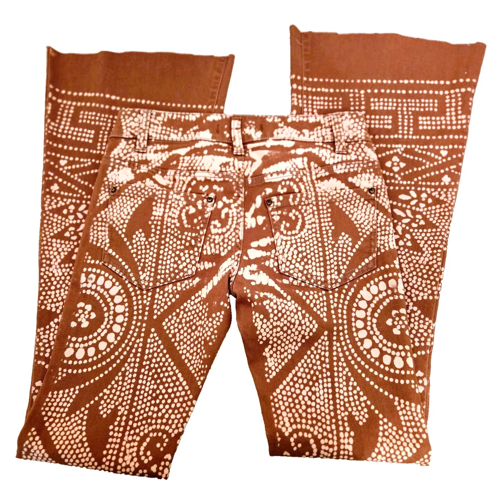 Free people Descarga Bali Flare En Caramelo Lavado Talla 24 Boho Hippie Foto 3 de 4