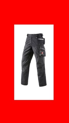 Engelbert Strauss Hose Arbeitshose Bundhose Größe 52 Schwarz Herren Neu