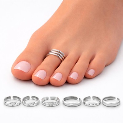 Zehenring Damen Fußring Fussschmuck toe ring 925 Sterling Silber z918
