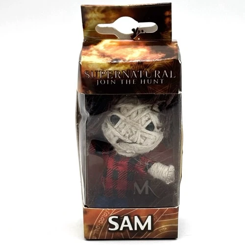 Supernatural Sam Winchester Mini Voodoo String Doll RARE