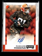 Rashard Higgins: 2016 Playoff Rookie Signatures Insert Card /199 #59. rookie card picture