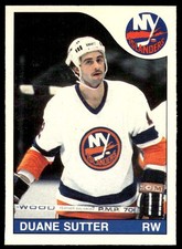 1985-86 O-Pee-Chee Duane Sutter New York Islanders #227