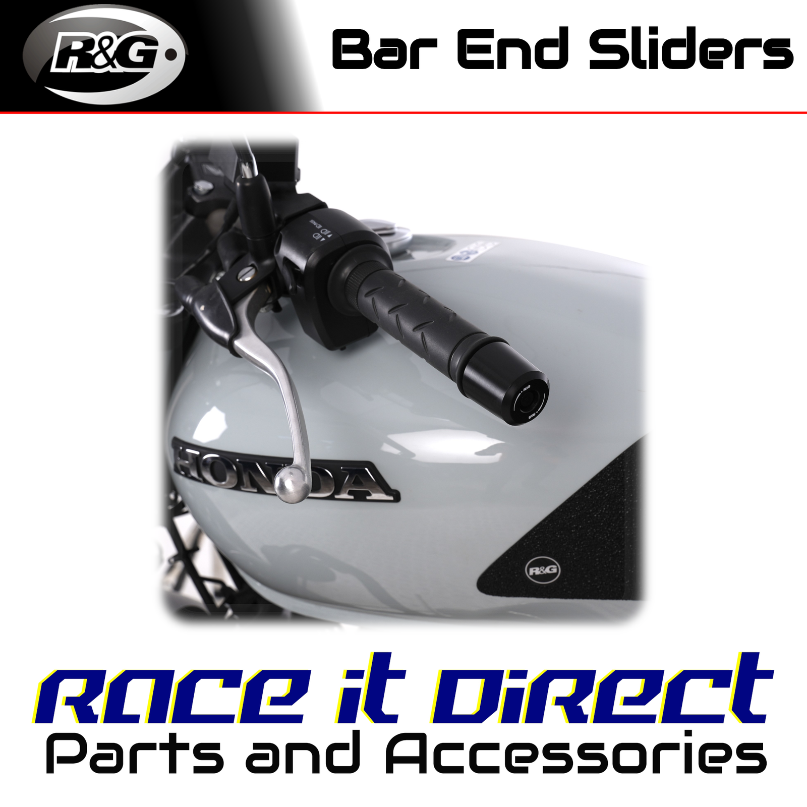 Bar End Sliders for Honda GB350S 2025-2026 R&G
