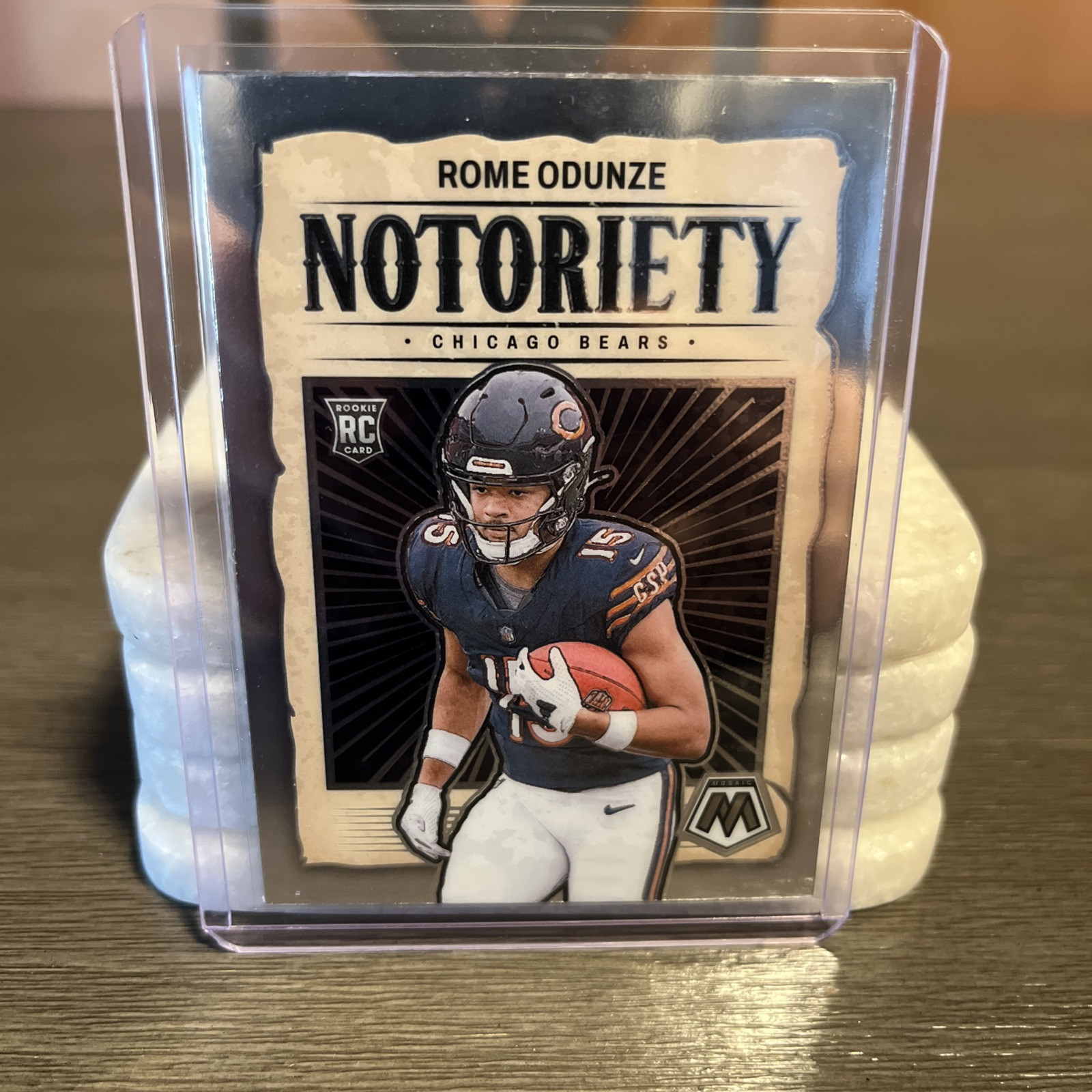 2024 Panini Mosaic - Notoriety #24 Rome Odunze (RC)