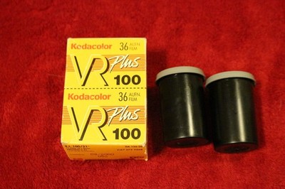 Kodacolor VR Plus 100 - 1x Film 36 Bilder + 1x leere Hülle