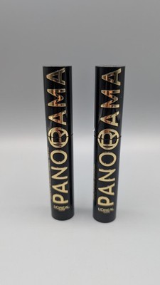 2x L OREAL  Mascara Panorama Volume Million Lashes All Night Black 9.9ml 