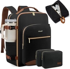 40L Large Travel Backpack for Women Men, Carry on Personal Item Bag Airline Appr