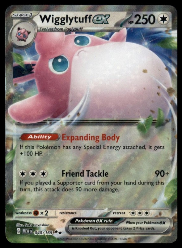 SV: Scarlet & Violet 151 #040/165 Wigglytuff ex
