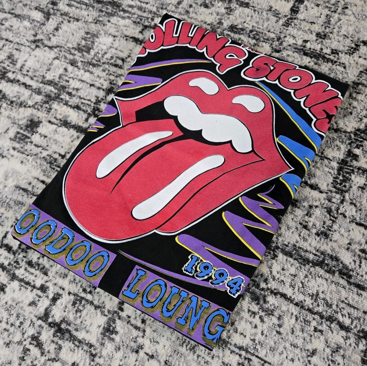 Vtg 1994 The Rolling Stones Voodoo Lounge T-Shirt Large World Tour