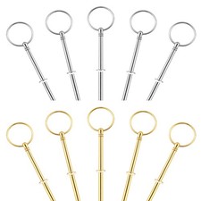 10 x Metallstange für Mittellochausstech Etagere Hochzeitstorte Tortenständer