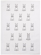 Geschirrtücher Ostern Spültuch Küchentuch Frühjahr Halbleinen 50 x 70 cm Kracht