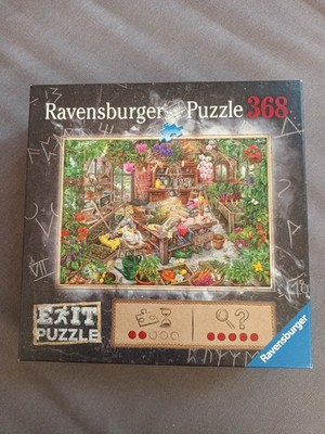 Ravensburger Puzzle 368 Teile Im Gewächshaus Exit Puzzle ab 12 Jahre