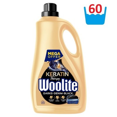 Woolite Keratin Therapy Black Waschlotion 3,6L 60 Wäschen