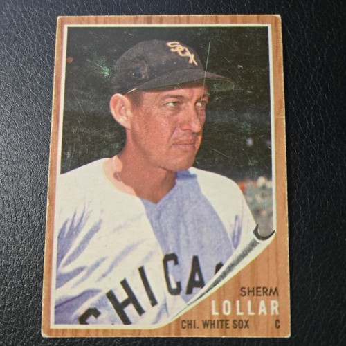 Sherm Lollar #514 1962 Topps card