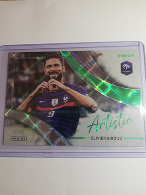 2025-26 Panini Eternity Bleus GIROUD /50 Artistic green Équipe De France
