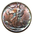 1945 WALKING LIBERTY HALF DOLLAR COIN