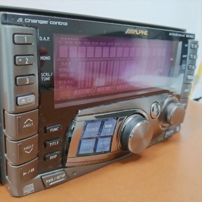 Alpine MDA-W933J 2DIN Car Audio MD CD Head Unit DSP Ai-NET Tested