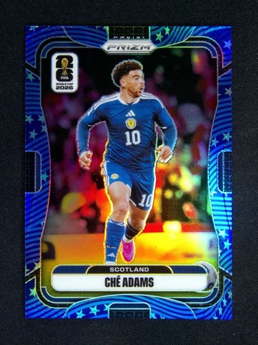 2026 Panini Prizm FIFA World Cup Che Adams #391 Scotland Old Glory /94