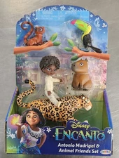 Disney Encanto Antonio Madrigal & Animal Friends Play Set Dolls NEW