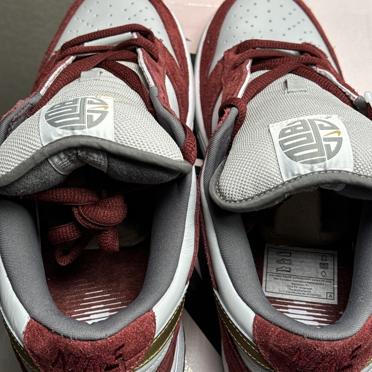 Size 12 - Nike SB Dunk Low 'Shanghai', 2004, DS, Rare, White Size 12 - Nike SB Dunk Low 'Shanghai', 2004, DS, Rare, White