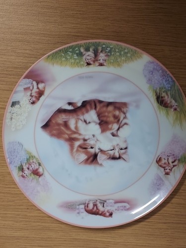 3 Bradford Exchange Paws in Action Series Cat/Kitten Plates by Martin Rien - Picture 5 of 7