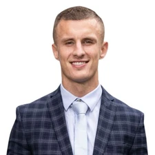 Ash Handley (Suit) Half Body Buddy Cutout