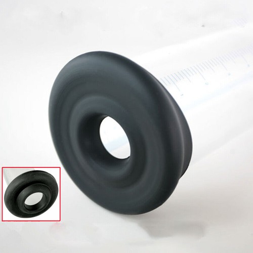 Premium Silicone Vacuum Penis Pump Seal for WIDE Flange Cylinder Two Sizes - Picture 13 of 14