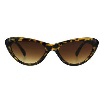 Lollita Fashion Sunglasses Womens Vintage Skinny Low Cateye Shades UV 400