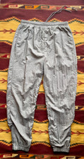 Vintage JC Penny Olympics USA Windbreaker Track Pant Men Size Large Nylon Gray