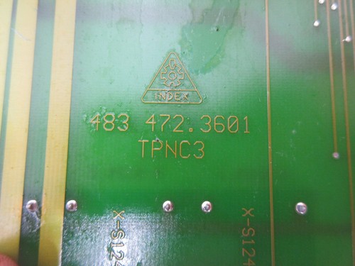 INDEX CNC DREHBANK HAUPTSTEUERUNG BEDIENFELD 483 472.3601 TPNC3 - Bild 4 von 4