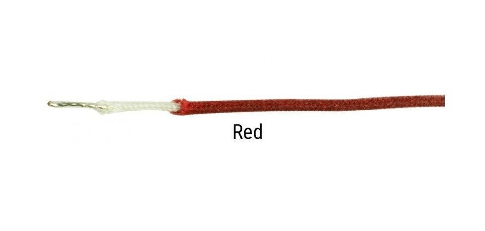 GAVITT RED 22 Gauge guitar wire stranded vintage style Cloth