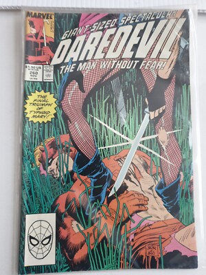 Daredevil The Man Without Fear #260 (1986 Marvel Comics) Rare UK Price Variant 