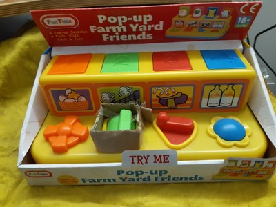 fun time pop up farmyard friends