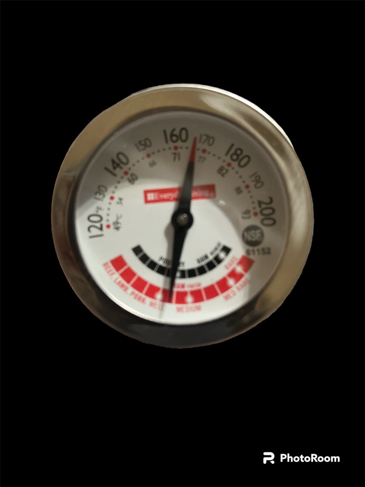 Everyday Living Meat Thermometer Temperature Range 120°200° F