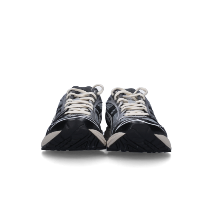 Asics Gel-Kayano 14 Black Glacier Grey Running Sneaker Shoes
