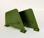 1988 Original Teenage Mutant Ninja Turtles Blimp Fin Rudder Pair TMNT Set Part