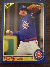 Rick Sutcliffe, P, Chicago Cubs, '90 Score, #450