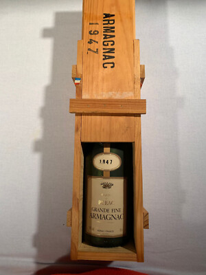 Armagnac 1947 Comte de Perac Grande fine Armagnac in Holzbox