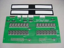 Cyclone DIS200 Williams 7 Digit AN Display Blue LED Display Board for Pinball