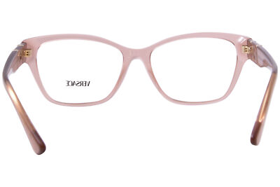 Versace VE3344 5434 Eyeglasses Women's Transparent Brown
