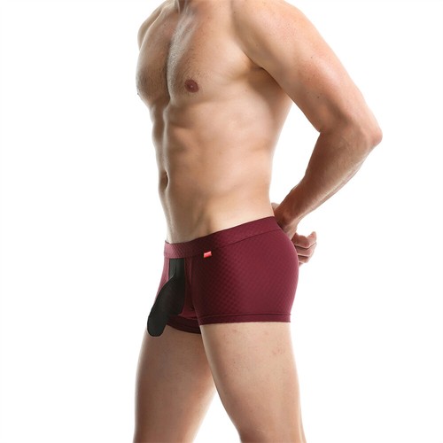 Men's Sexy Bulge Pouch Boxer Shorts Stretchy Breathable Underpants Male Trunks - Picture 25 of 60