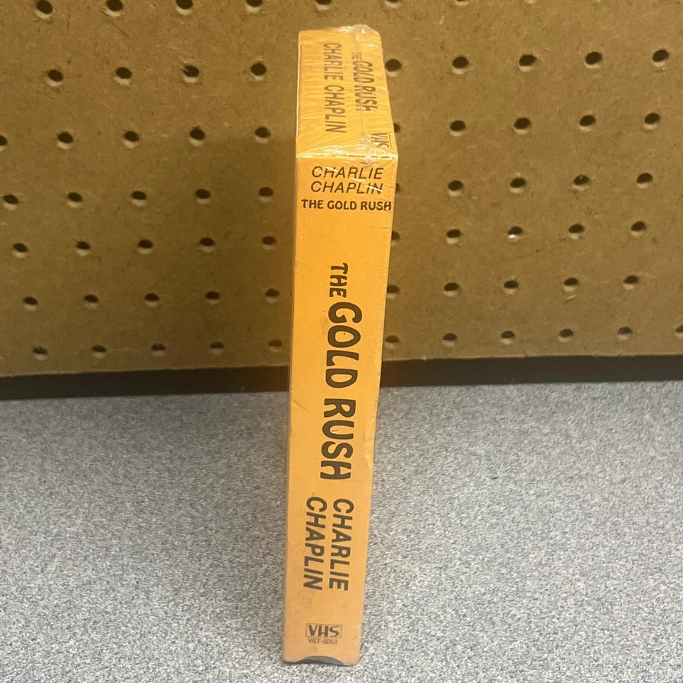 The Gold Rush (VHS, 1925) Brand New Sealed 1985 Release Charlie Chaplin Foto 3 de 4