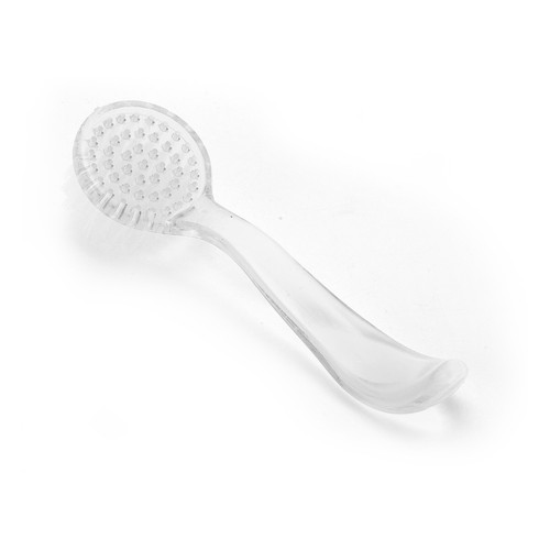 Durable Round Curved Grip Nail Brush for Cleaning Fingernails 5.12"x1.77"