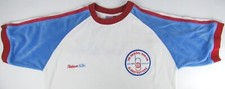 Platinum Fubu Harlem Globetrotters 1927 Velour Embroidered Logo T Shirt Medium