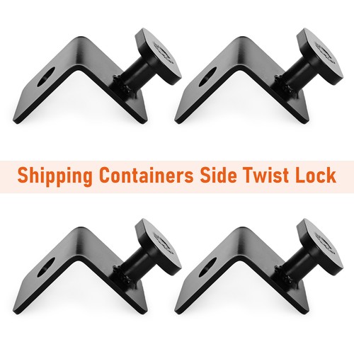 4 PCS Shipping Container Anchors Container Side Twist Lock Bridge Fitting Clamp - Picture 10 of 15